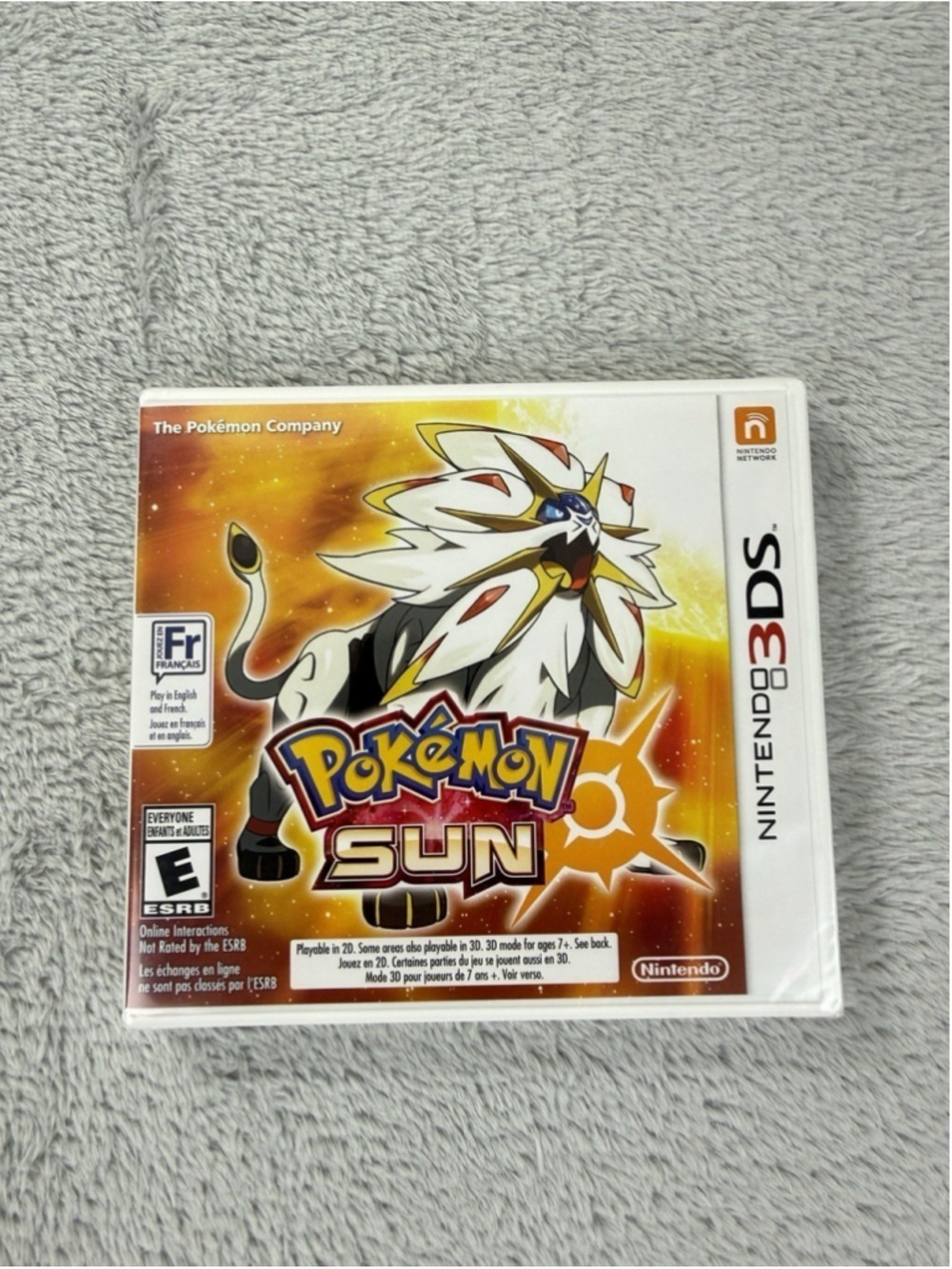 Pokemon Sun Nintendo 3DS Game